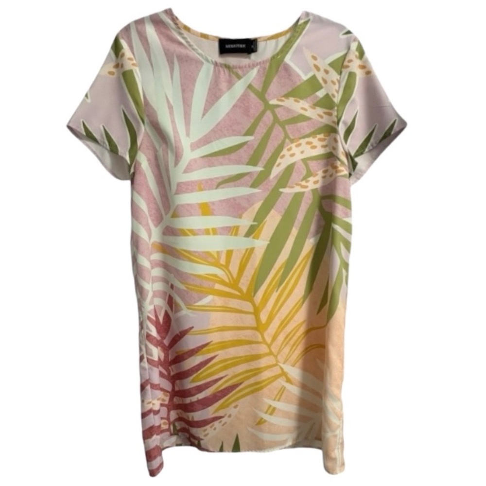 🌴 MINKPINK Palm Print Tunic Dress - Size M